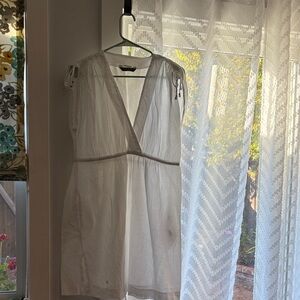 Lauren Ralph Lauren Elegant White Dress/Cover Up